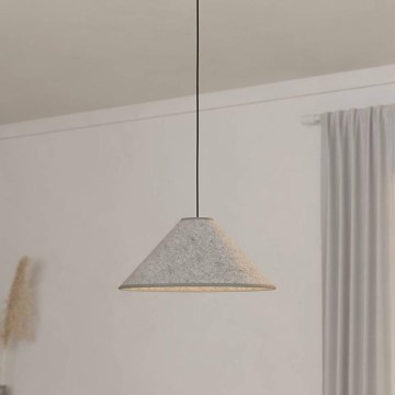 Eglo - Chandelier on a string 1xE27/40W/230V grey