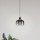 Eglo - Chandelier on a string 1xE27/40W/230V grey