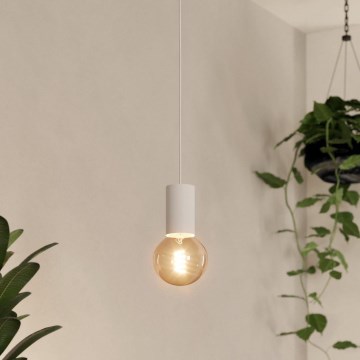 Eglo - Chandelier on a string 1xE27/40W/230V white