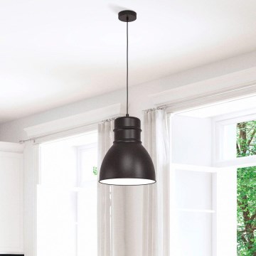 Eglo - Chandelier on a string 1xE27/60W/230V black