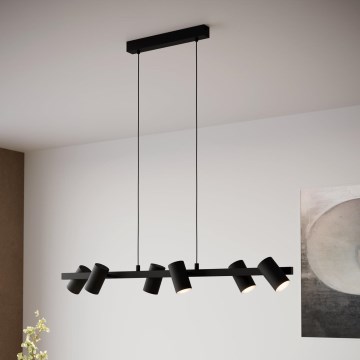 Eglo - Chandelier on a string 6xE14/25W/230V