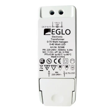 Eglo - electrical transformer 70W/230V/11.5V AC