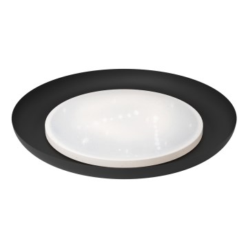 Eglo - LED Ceiling light LED/17,1W/230V black