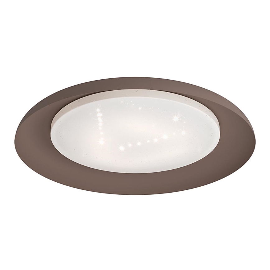 Eglo - LED Ceiling light LED/17,1W/230V brown