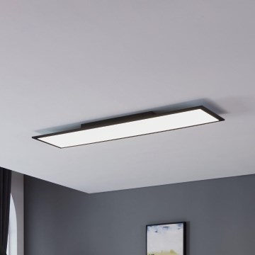 Eglo - LED Ceiling light LED/33W/230V 120x30 cm black