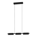 Eglo - LED Dimmable chandelier on a string 3xLED/6,7W/230V black