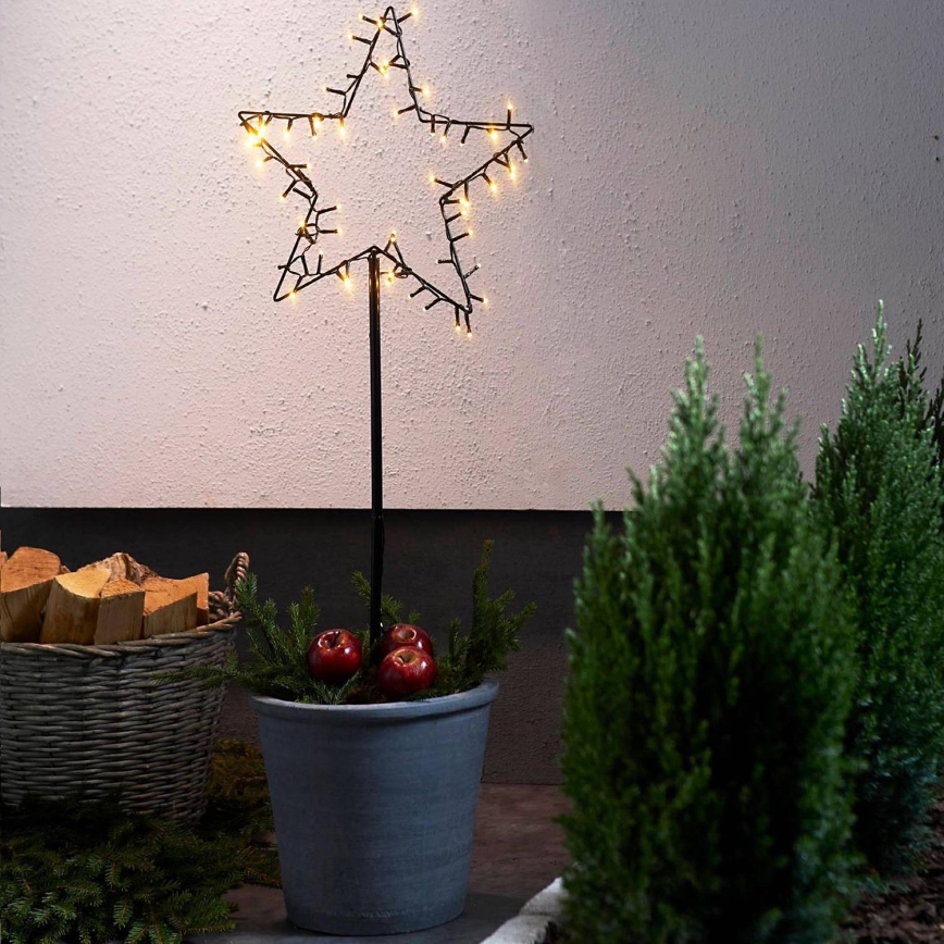 Eglo - LED Outdoor Christmas decoration LED/4xAA IP44 star