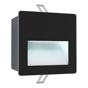 Eglo - LED Outdoor recessed light LED/3,7W/230V IP65 black