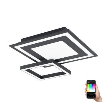 Eglo - LED RGB Dimmable ceiling light SAVATAEILA-C LED/20W/230V
