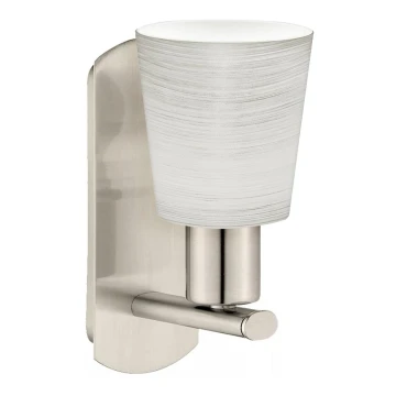 Eglo - LED Wall light MY CHOICE 1xE14/4W/230V chrome/creamy