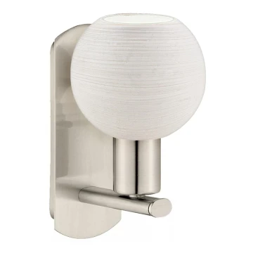 Eglo - LED Wall light MY CHOICE 1xE14/4W/230V chrome/white