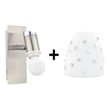 Eglo - LED Wall spotlight MY CHOICE 1xE14/4W/230V chrome/white