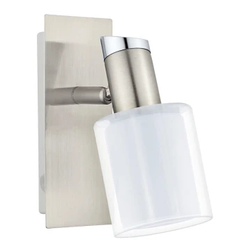 Eglo - LED Wall spotlight MY CHOICE 1xE14/4W/230V chrome/white