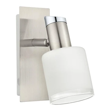 Eglo - LED Wall spotlight MY CHOICE 1xE14/4W/230V chrome/white