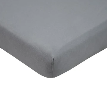 EKO - Waterproof sheet with an elastic band JERSEY 120x60 cm grey