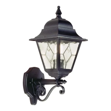 Elstead NR1-BLK - Outdoor wall light NORFOLK 1xE27/100W/230V IP43