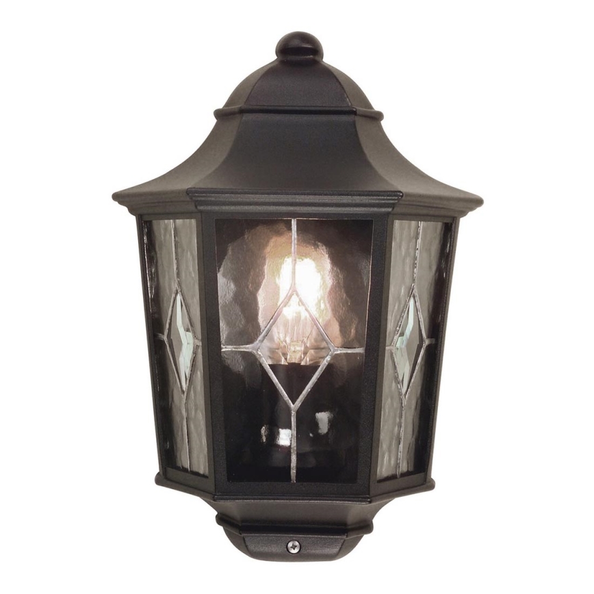 Elstead NR7-2-BLK - Outdoor wall light NORFOLK 1xE27/100W/230V IP43