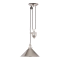 Elstead PV-P-PN - Chandelier on a string PROVENCE 1xE27/100W/230V shiny chrome