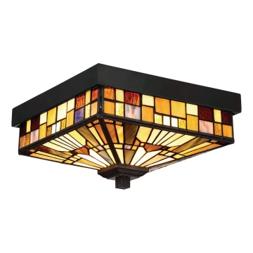 Elstead QZ-INGLENOOK-F - Outdoor ceiling light INGLENOOK 2xE27/60W/230V IP44