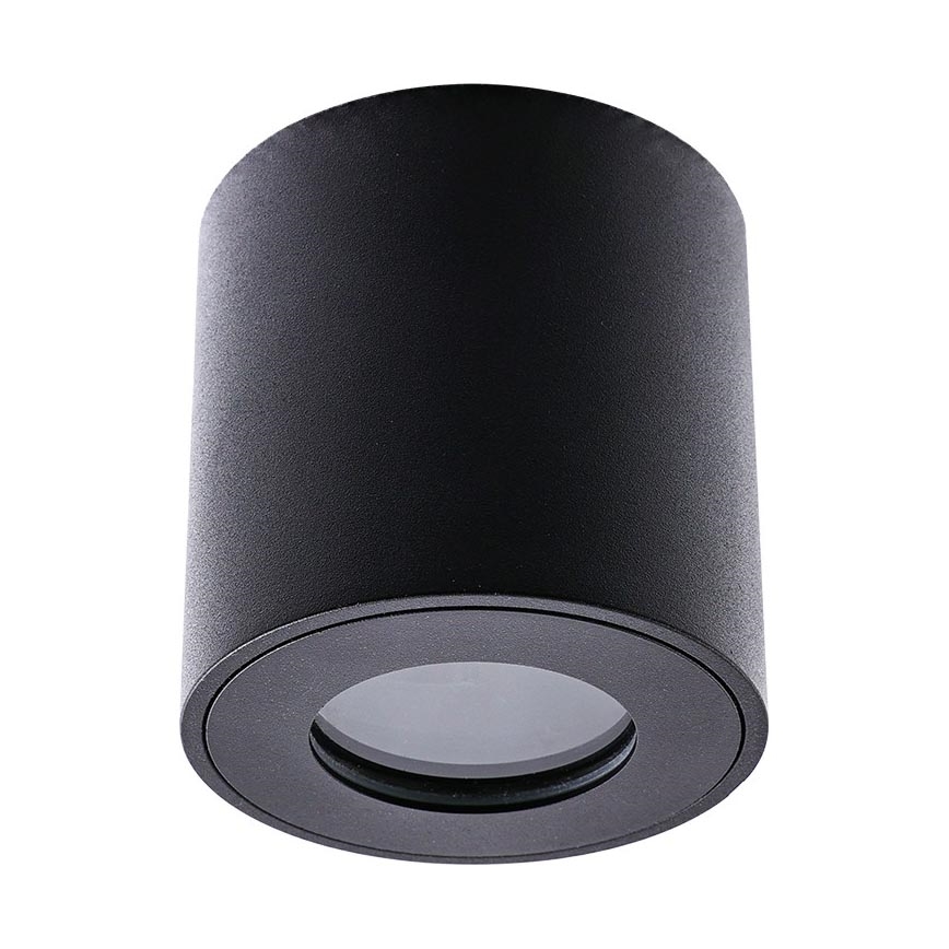 Emithor 48621 - Bathroom spotlight ALMAN 1xGU10/35W/230V IP44 round black