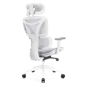 Ergonomic office chair LEVANO grey/white/black