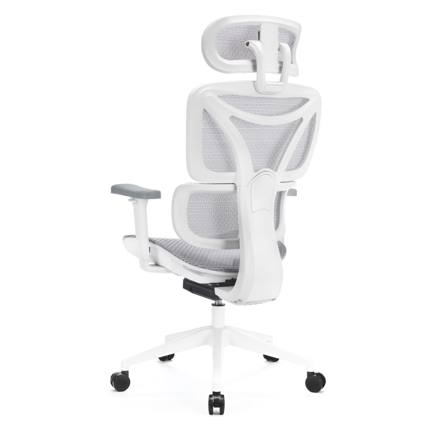 Ergonomic office chair LEVANO grey/white/black