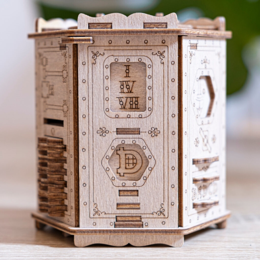 EscapeWelt - 3D wooden mechanical puzzle Fort Knox Pro