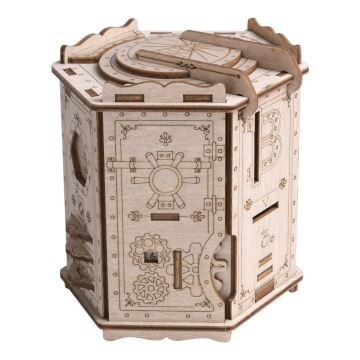 EscapeWelt - 3D wooden mechanical puzzle Fort Knox Pro