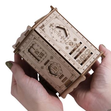 EscapeWelt - 3D wooden mechanical puzzle Fort Knox Pro