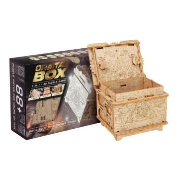 EscapeWelt - 3D wooden mechanical puzzle Orbital box
