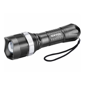 Extol - LED Flashlight LED/1W/3xAA black