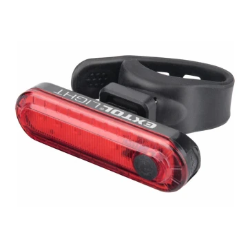 Extol - LED Rear rechargeable bicycle flashlight LED/220mAh 3,7V IPX4