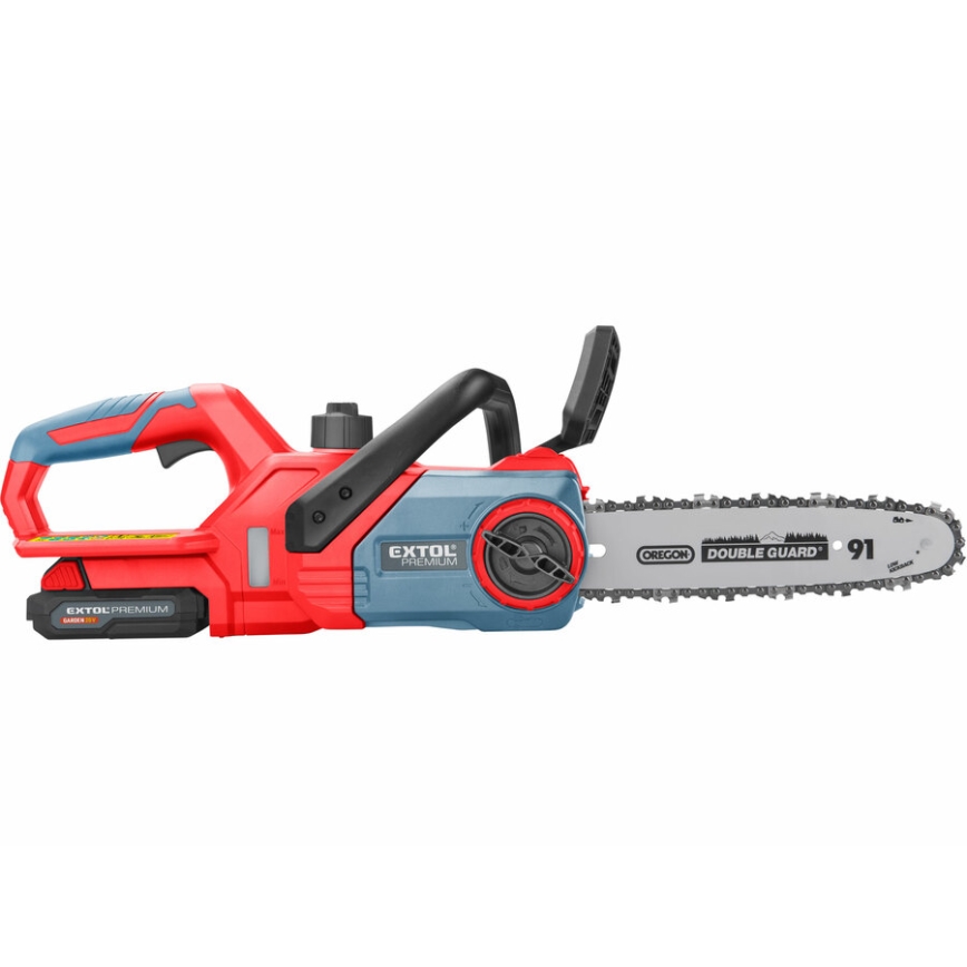 Extol Premium - Cordless chainsaw 2000 mAh 20V