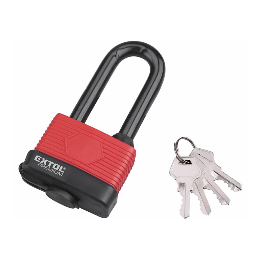 Extol Premium - Waterproof padlock extended 65 mm