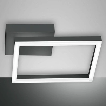 Fabas Luce 3394-21-282 - LED Dimmable ceiling light BARD LED/22W/230V 3000K anthracite