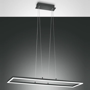 Fabas Luce 3394-45-282 - LED Dimmable chandelier on a string BARD LED/52W/230V 3000K anthracite