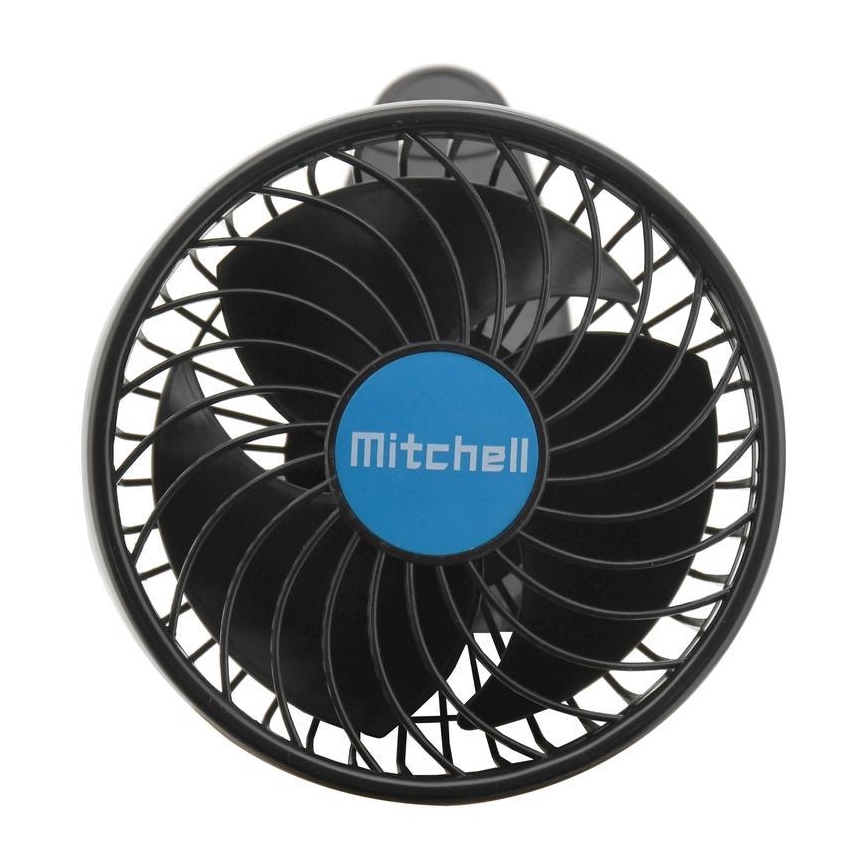 Fan with clip USB 4W/5V black