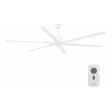 FARO 33461A - Ceiling fan ANDROS XL white d. 213 cm + remote control