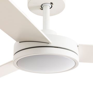 FARO 34260 - LED Ceiling fan BARTH LED/24W/230V 2700/4350/6000K white + remote control