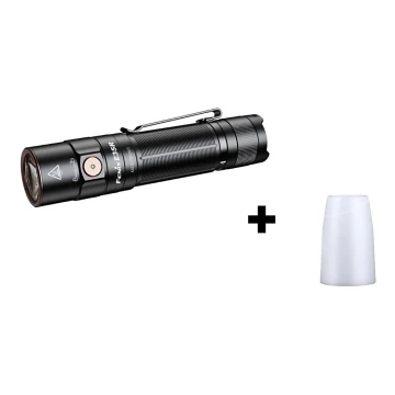 Fenix E35RSETAODS - LED Dimmable rechargeable flashlight LED/USB IP68 3100 lm 69 h + diffuser 26,5mm