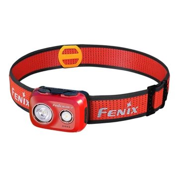 Fenix HL32RTRED - LED Rechargeable headlamp LED/USB IP66 800 lm 300 h red/orange