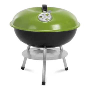 Fieldmann - Charcoal table grill green/black