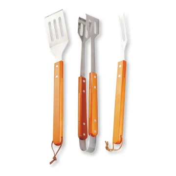 Fieldmann - Grilling utensils 3 pcs stainless steel