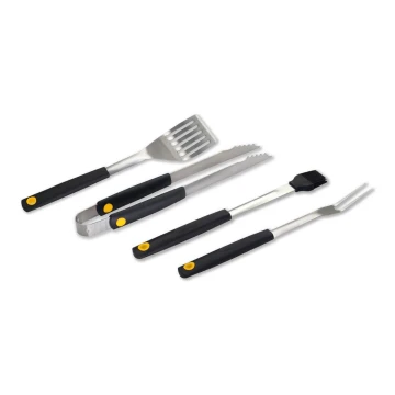 Fieldmann - Grilling utensils 4 pcs stainless steel