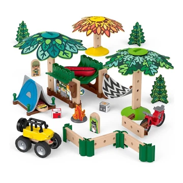 Fisher-Price - Children's building set Wonder Makers Camping