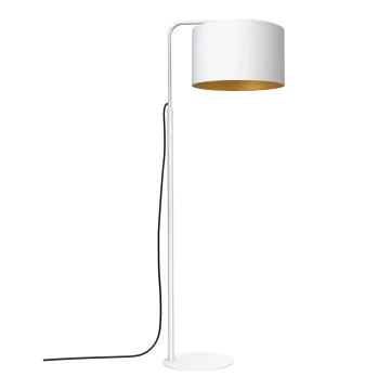 Floor lamp ARDEN 1xE27/60W/230V white/gold