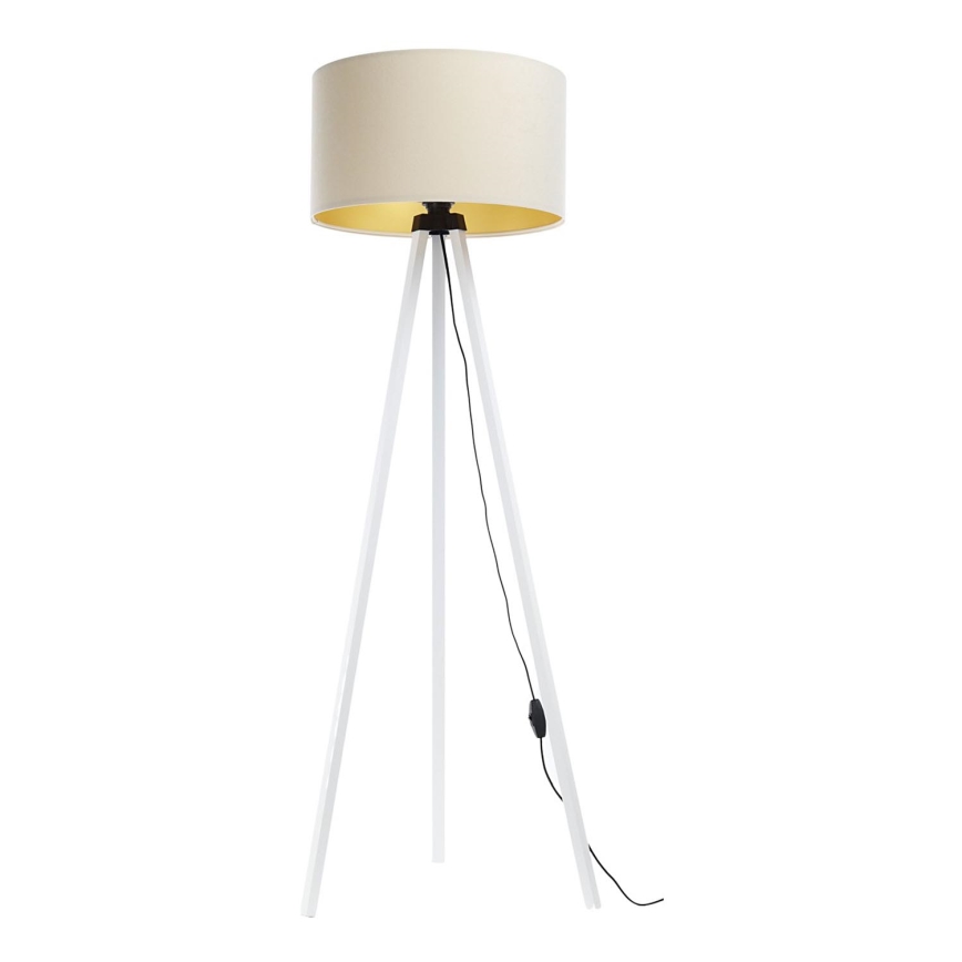 Floor lamp STANDART 1xE27/60W/230V creamy/white