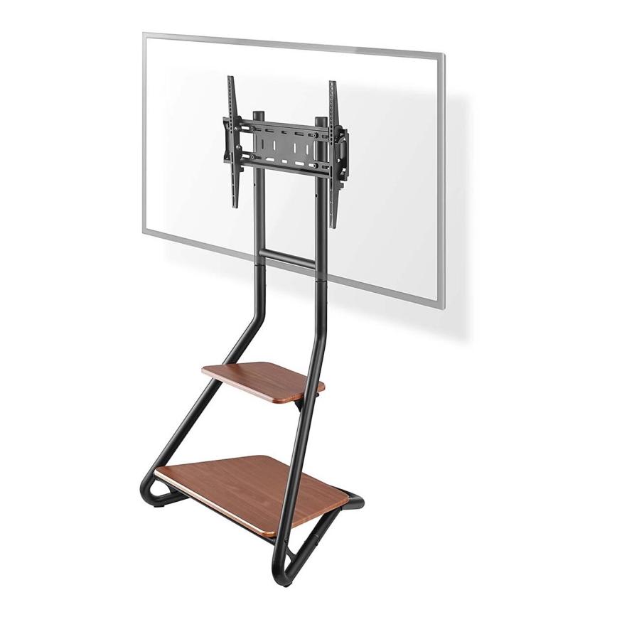 Floor stand for TV 37-75" black/brown