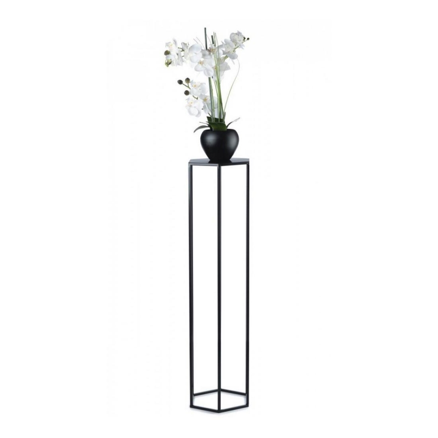 Flower stand 100x24 cm black