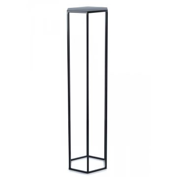 Flower stand 100x24 cm black